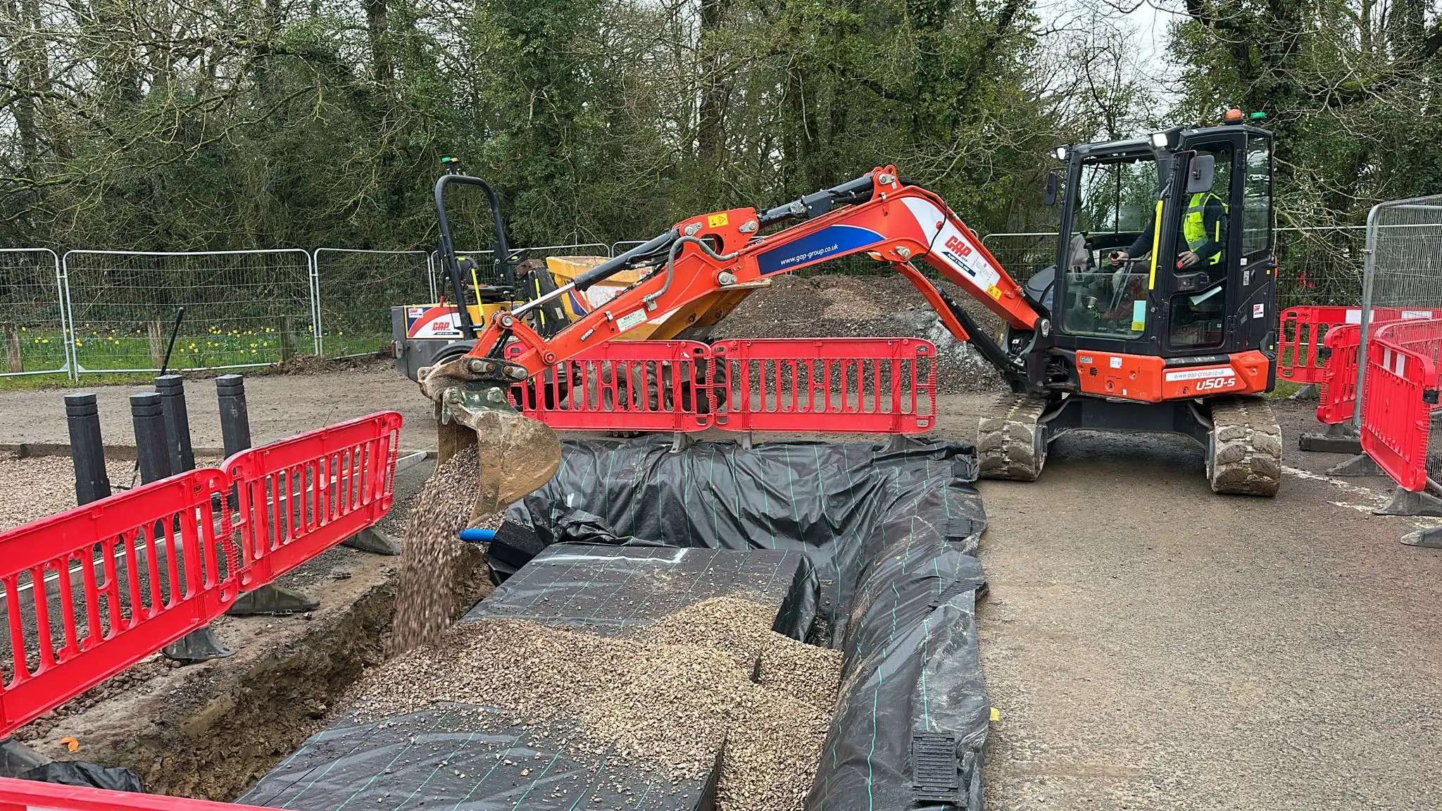 Excavation works