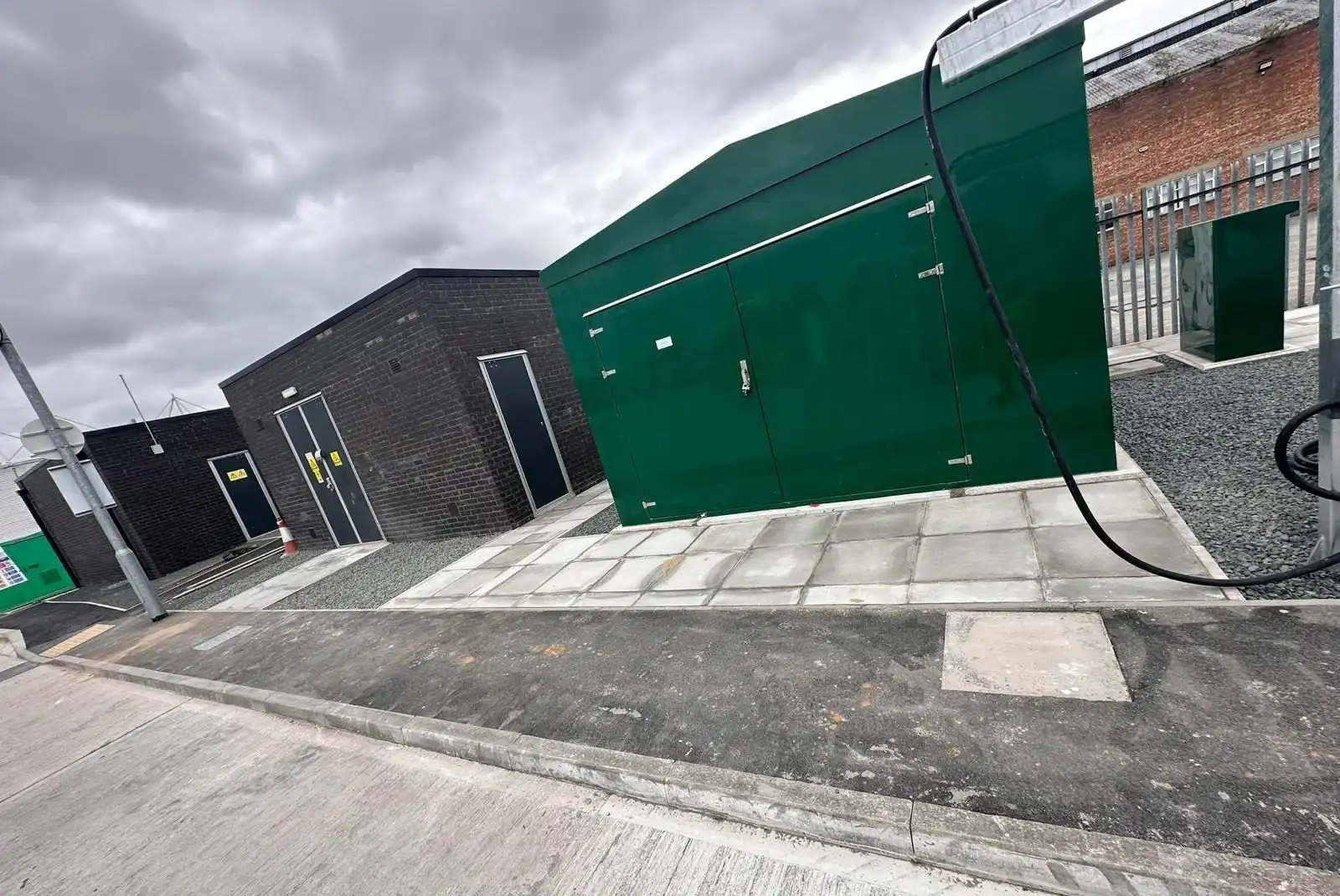 Coordinating civil works on a site that stays operational